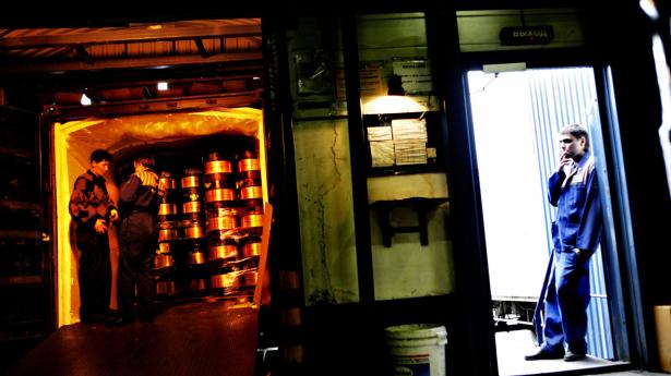 Nye udfordringer fra både EU og Rusland medfører, at problemerne hober sig op for danske firmaer, som forsøger at sælge sine aktiver i Rusland.  Her er det bryggeriet Baltica, som Carlsberg ejer en stor del af. Arkivfoto: Bidstrup Stine/Ritzau Scanpix