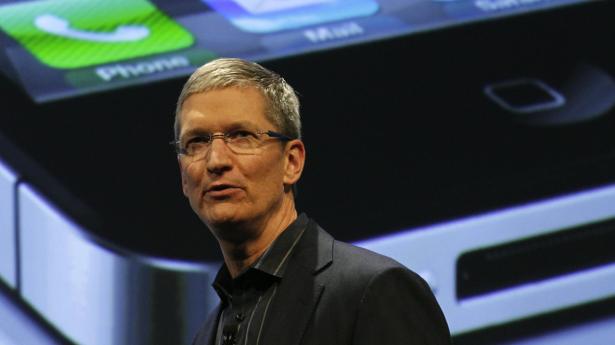 Topchef i Apple Tim Cook står i spidsen for Apples politik om at blive CO2-neutral i 2030. Arkivfoto: Reuters/Brendan McDermid/Files