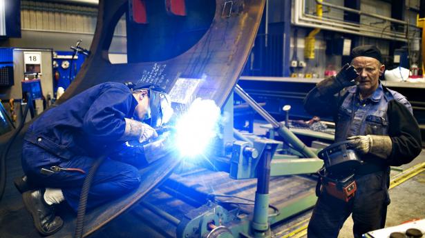 Fredag er der landet nye tal for industriproduktionen i Danmark. Arkivfoto: Henning Bagger/BAG/Ritzau Scanpix