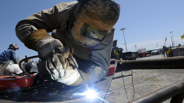 Dansk Metal holder kongres i weekenden, og selvom mange metalarbejdere er blevet ledige, så er jobudsigterne for metalarbejderne gode. 
Arkivfoto: Reuters/Ritzau Scanpix