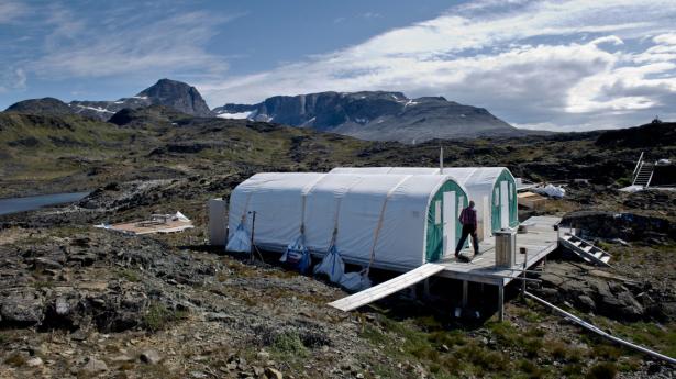 Udvinding af sjældne jordarter har spøgt i Grønland i mange årtier. Her fra en mine i 2012, der ikke er åbnet endnu. Arkivfoto: Andrew Testa/Ritzau Scanpix