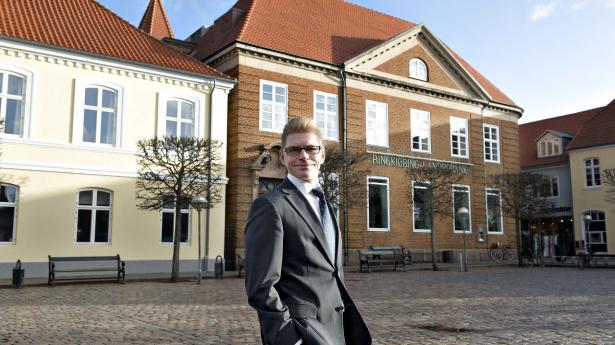 John Fisker, adm. direktør i Ringkjøbing Landbobank, undrer sig over at dansk økonomi ikke er bremset som følge af den høje inflation. Foto: Henning Bagger/Ritzau Scanpix