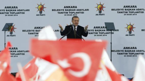Præsident Recep Tayyip Erdogans tro på, at lave renter kan dæmpe inflationen i Tyrkiet, er endegyldigt forbi. Arkivfoto: Umit Bektas/Reuters/Ritzau Scanpix
