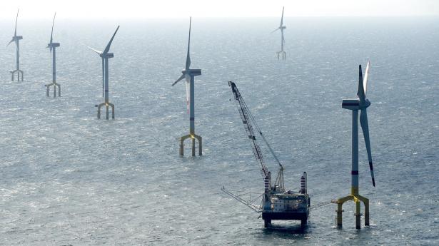 Håbet om en grøn energiudvikling knytter sig i større og større omfang til det private erhvervsliv, og rigtigt mange virksomheder arbejder med teknologiske løsninger, der sikrer grøn energiomstilling. Arkivfoto: Fabian Bimmer/Reuters/Ritzau Scanpix