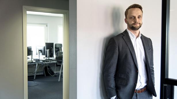 Lasse Birk Olesen var i 2014 med til at stifte kryptovirksomheden Coinify. Nu er den solgt i en trecifret millionhandel til canadiske Voyager Digital. Arkivfoto: Sara Gangsted/Ritzau Scanpix