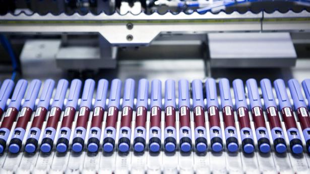 Novo Nordisks penprodution i Danmark. Arkivfoto: Søren Bidstrup/Scanpix