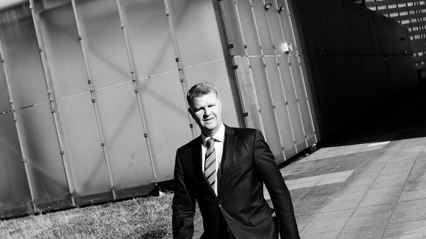 Niels B. Thuesen beroliger bekymrede kunder om aktuelle store tab. På sigt slår Formuepleje markedet. Arkivfoto: Hans Christian Jacobsen