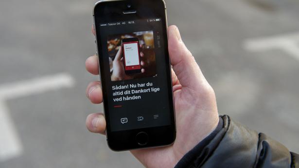 Det mobile dankort blev lanceret i 2017, men blev aldrig nogen succes. Arkivfoto: Liselotte Sabroe/Ritzau Scanpix