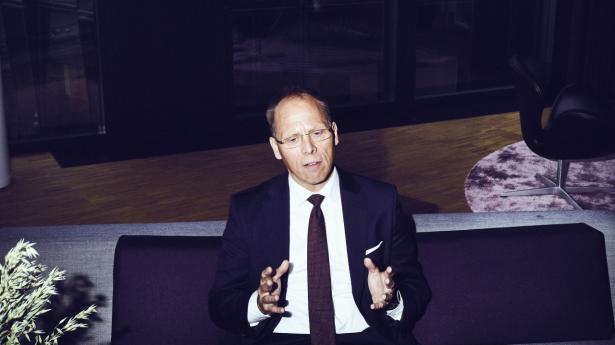 Frank Vagn-Jensen står i spidsen for Nordens største bank, der i fjerde kvartal gik frem. Arkivfoto: Thomas Nielsen