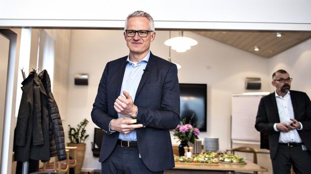 Mads Nipper var tidligere adm. direktør for Grundfos. Her ses han ved en præsentation af selskabets årsregnskab. Arkivfoto: Henning Bagger/Ritzau Scanpix