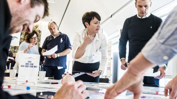 Massevis af ledere sendes hvert år på lederkurser. Men forskning viser, at kurserne ofte savner effektivitet. Og et flertal af ledere får ingen sparring hjemme på jobbet. Arkivfoto: Anne Bæk/Ritzau Scanpix