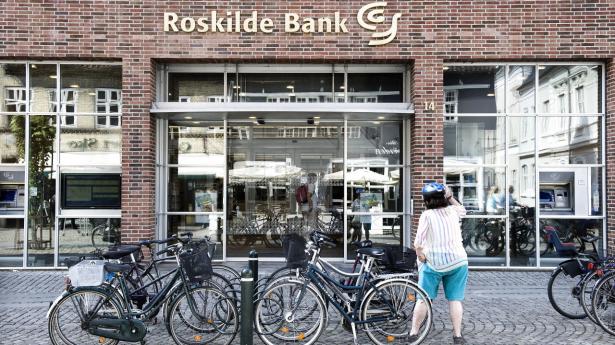 Roskilde Bank var en af de banker, der brød sammen under finanskrisen. Coronapandemien får næppe samme effekt på bankerne, men kan stadig blive dyr i tab på udlån. Arkivfoto: Jens Nørgaard Larsen/Ritzau Scanpix