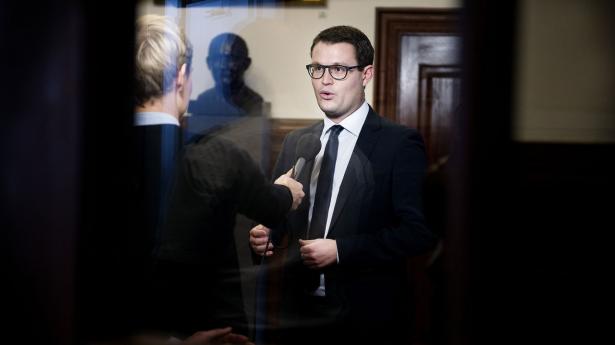 Christian Rabjerg Madsen (S), finansordfører, har ifølge Jacob Bro Eriksen overdrevet bankernes indtjening. Arkivfoto: Liselotte Sabroe/Ritzau Scanpix