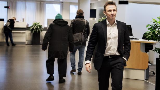 Mads Skovlund, privatkundedirektør i Nordea Danmark, mener, at inkassofirmaer er bedre til at inddrive gæld end banker er. Arkivfoto: Linda Kastrup/Ritzau Scanpix