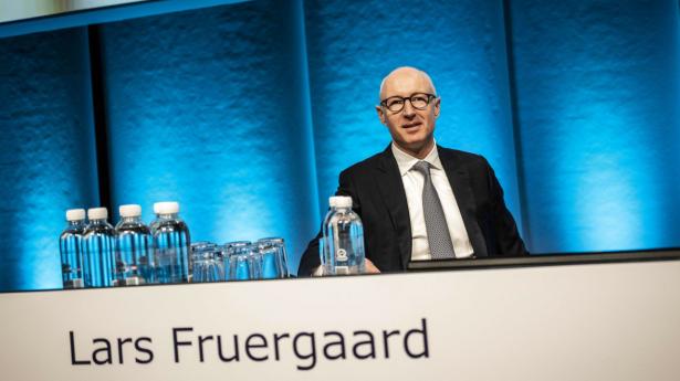 Lars Fruergaard, adm. direktør i Novo Nordisk ved en tidligere generalforsamling i selskabet. Arkivfoto: Marie Bentzon