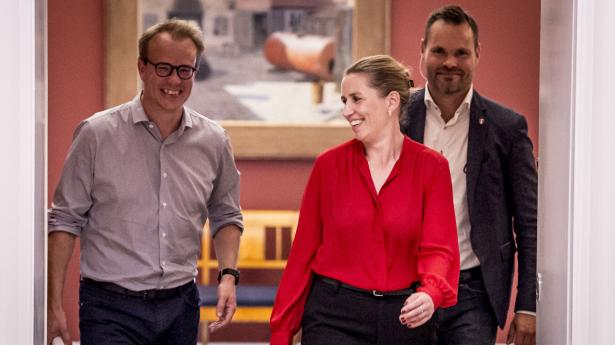 Martin Rossen (t.v.) har tidligere været stabschef og politisk rådgiver for statsminister Mette Frederiksen (S). Arkivfoto: Mads Claus Rasmussen/Ritzau Scanpix
