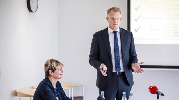 “Vi mener, at vi har fakta, der kan forsvare os mod de krav, men det er selvfølgelig for tidligt at spekulere i resultatet,” siger Anders Gøtzsche, koncernfinansdirektør i Lundbeck, om de erstatningskrav, som europæiske sundhedsvæsener rejser. Arkivfoto: Nikolai Linares