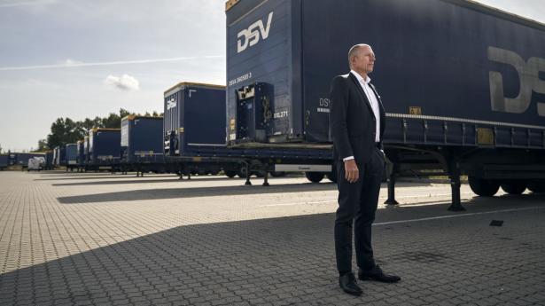 DSV’s topchef, Jens Bjørn Andersen, overrasker analytikerne med at afbøde et brat indtjeningsfald. Arkivfoto: Niels Ahlmann Olesen/Ritzau Scanpix