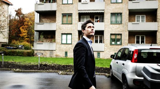 Christian Hilligsøe Heinig, der er cheføkonom i Realkredit Danmark, advarer om betydelig risiko for prisfald i København, hvis renten stiger med 2 procentpoint. Arkivfoto: Mie Hee Christensen