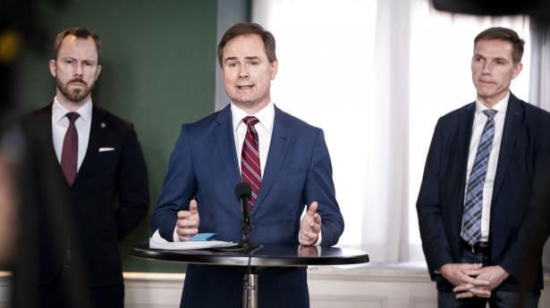 Torsdag fremlagde finansminister Nicolai Wammen endnu en krisepakke. Foto: Liselotte Sabroe/Ritzau Scanpix