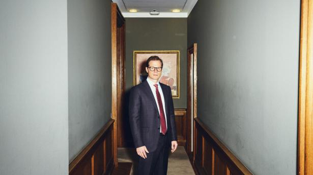 Carsten Egeriis fra Danske Bank er ny formand i Finans Danmark. Han vil samarbejde med folketinget. Arkivfoto: Thomas Nielsen