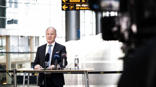Lufthavnsdirektør Thomas Woldbyes arbejde med at tiltrække nye ruter kommer i fare efter viruskrisen. Arkivfoto: Ida Guldbæk Arentsen/Ritzau Scanpix