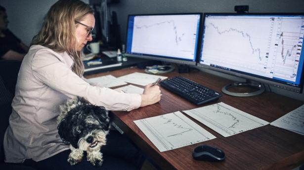 “Lige nu har vi nogle markeder, som er på steroider,” siger daytrader Nanne Fick. Arkivfoto: Magnus Møller