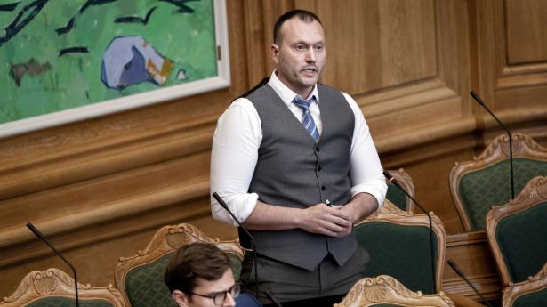 Nye Borgerliges Lars Boje Mathiesen og Liberal Alliances Alex Vanopslagh ser begge gerne, at lavere topskat på den ene eller anden måde skrives ind i et forståelsespapir eller regeringsgrundlag, hvis magten skifter ved næste valg. Arkivfoto: Liselotte Sabroe/Ritzau Scanpix