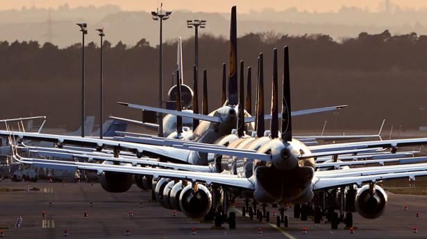 Der kan gå flere år, før Lufthansa er tilbage til noget, der minder om normal drift, advarer selskabets ledelse de ansatte om i et brev, som nyhedsbureauet Reuters har set. Arkivfoto: Kai Pfaffenbach/Reuters/Ritzau Scanpix