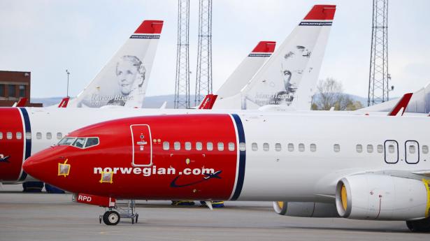 Hvor der sidste år var 3,3 mio., der fløj med Norwegian i september, var der 319.000 passagerer i år. Arkivfoto: Ørn E. Borgen/NTB/Ritzau Scanpix