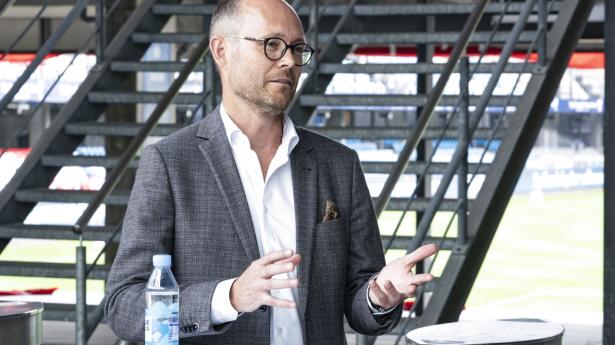 Henning Dam har været bankdirektør i Sydbank siden april 2020. Nu fratræder han stillingen. Arkivfoto: Claus Fisker/Ritzau Scanpix