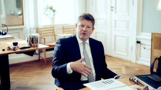 Ifølge Danske Banks økonomidirektør, Stephan Engels, er der en enkel forklaring på den store vækst i bankens indlån i år. Arkivfoto: Jeppe Bøje Nielsen.