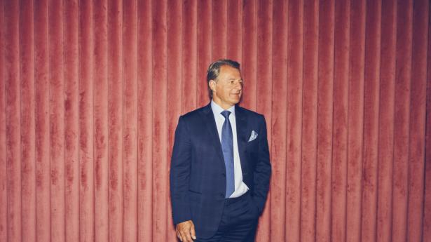 Alexander Lacik, der er adm. direktør i Pandora præsenterede her til morgen selskabets plan for fremtiden, kaldet Phoenix. Arkivfoto: Thomas Nielsen