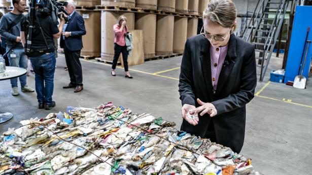 Regeringen skriver i klimaplanen for affaldsområdet, at cirkulær økonomi skal være det næste grønne eksporteventyr. Arkivfoto: Henning Bagger/Ritzau Scanpix