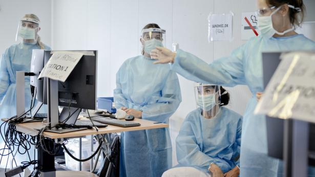 Coronatestcenter i Københavns Lufthavn. Regeringen vil have alle østarbejdere til at stille med en frisk test før indrejse. Arkivfoto: Valdemar Ren/Ritzau Scanpix