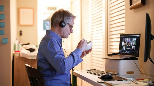 Krisen har accelereret den digitale udvikling markant. Arkivfoto: Caitlin Ochs/Reuters/Ritzau Scanpix