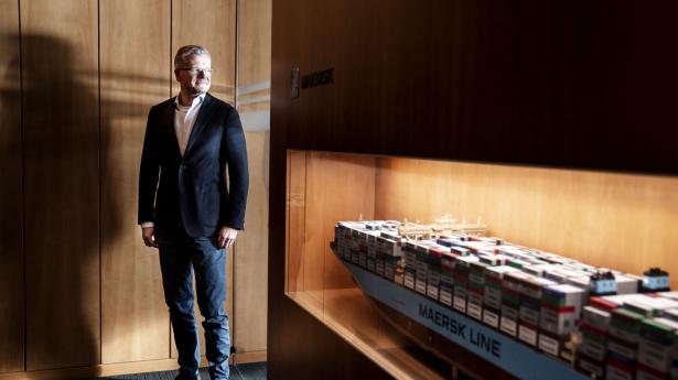 “De andre får et fair shot. Det hedder konkurrence, og det er godt,” siger Vincent Clerc, koncernchef for Mærsks søfragt- og logistikforretning. Arkivfoto: Liselotte Sabroe/Ritzau Scanpix