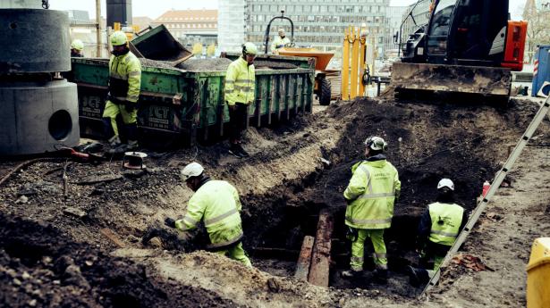 Dansk økonomi er på vej op af coronahullet, og det kan mærkes i byggeriet, hvor der er stigende mangel på arbejdskraft.
Arkivfoto: Jeppe Bøje Nielsen