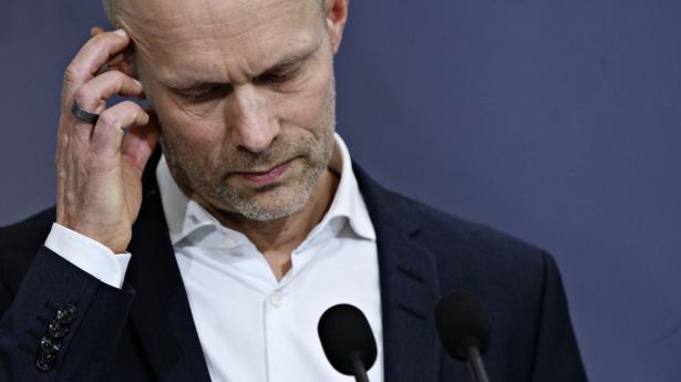 “Vi er inde i en eksponentiel vækst med 4 pct. om dagen,” siger Henrik Ullum, direktør i Statens Serum Institut. 
Foto: Philip Davali/Ritzau Scanpix