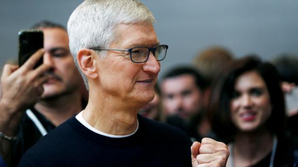 Tim Cook, adm. direktør i Apple, der for nyligt annoncerede et aktietilbagekøbsprogram på 90 mia. dollar. Arkivfoto: Stephen Lam/Reuters/Ritzau Scanpix
