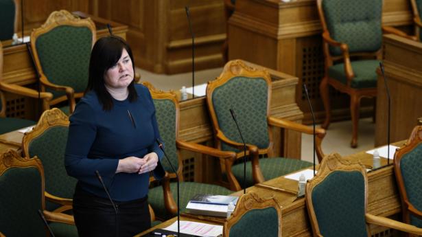 SF's retsordfører, Karina Lorentzen, ser frem til en undersøgelse af Samsam-sagen. Arkivfoto: Philip Davali/Ritzau Scanpix