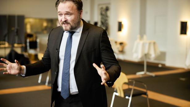 Klimaminister Dan Jørgensen fortæller, at regeringen vil se på rammevilkår på power-to-x-området. Arkivfoto: Jonas Pryner Andersen