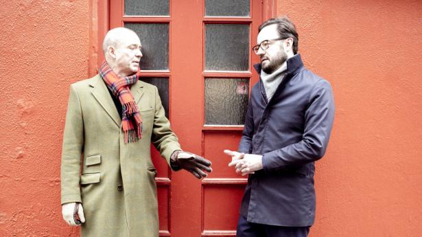 Jens Larsson (t.v.) og Michal Danielewicz (t.h.) står bag hedgefonden St. Petri Capital, som forvalter ca. 300 mio. kr. Foto: Andreas Vinther