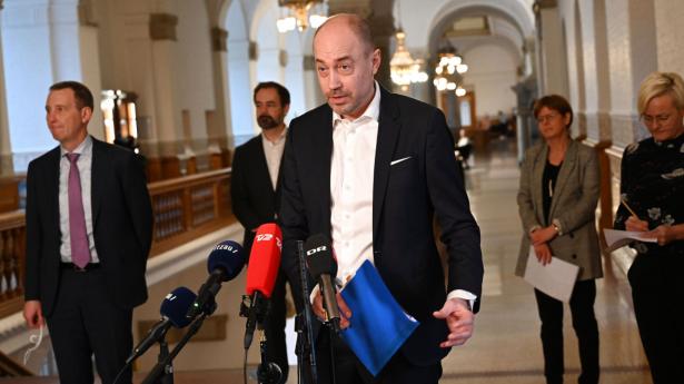 Magnus Heunicke (S) fremlagde den fremtidige teststrategi onsdag. Arkivfoto: Philip Davali/Ritzau Scanpix