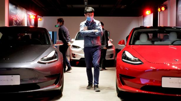 Tesla accepterer nu bitcoin som betaling i USA. Arkivfoto: Sun Yilei / Reuters / Ritzau Scanpix