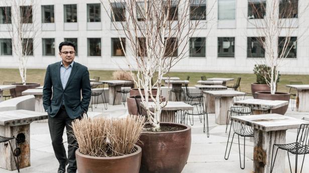 Navneet Kapoor har indiske rødder, de fineste uddannelser fra USA's bedste universiteter og skal få verdens største containerrederi gjort til verdens mest avancerede og kundevenlige på it-fronten. Foto: Andreas Vinther