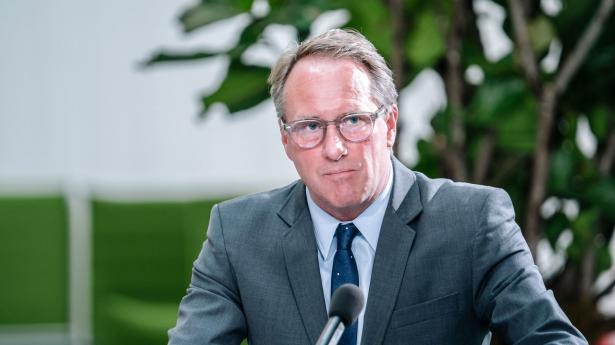 DI’s direktør Lars Sandahl Sørensen har på Twitter ytret “stor tillid” til Finansministeriet. Arkivfoto: Emil Helms/Ritzau Scanpix