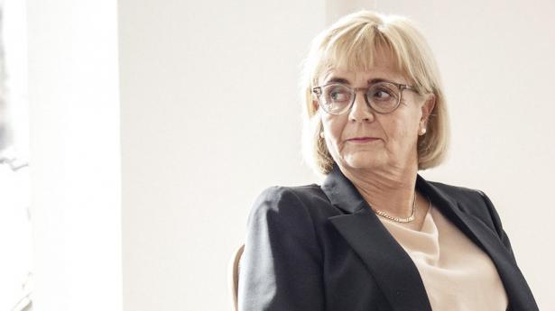 Sydbank med Karen Frøsig i spidsen har af to omgange overtrådt betalingsloven. Arkivfoto: Walter Bølge
