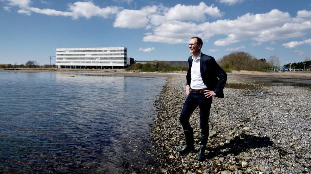 Michael Gram er stifter og adm. direktør i Mapspeople, som nærmer sig en børsnotering på Nasdaq First North. 
Foto: Lars Horn