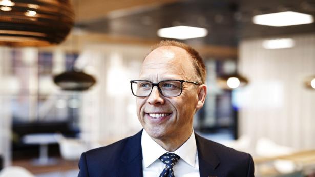 Nordeas adm. direktør Frank Vang-Jensen kan ifølge ekspert ikke se frem til betydelige konkurrencefordele af sin hurtigere reaktion på rentemeldingerne. Arkivfoto: Roni Rekomaa